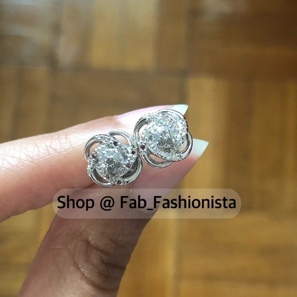 Sterling silver earrings - Picture 1 of 6